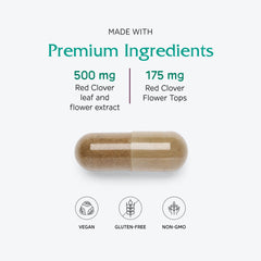 Vitanica bottle on wood background highlighting gluten-free, non-GMO supplement.