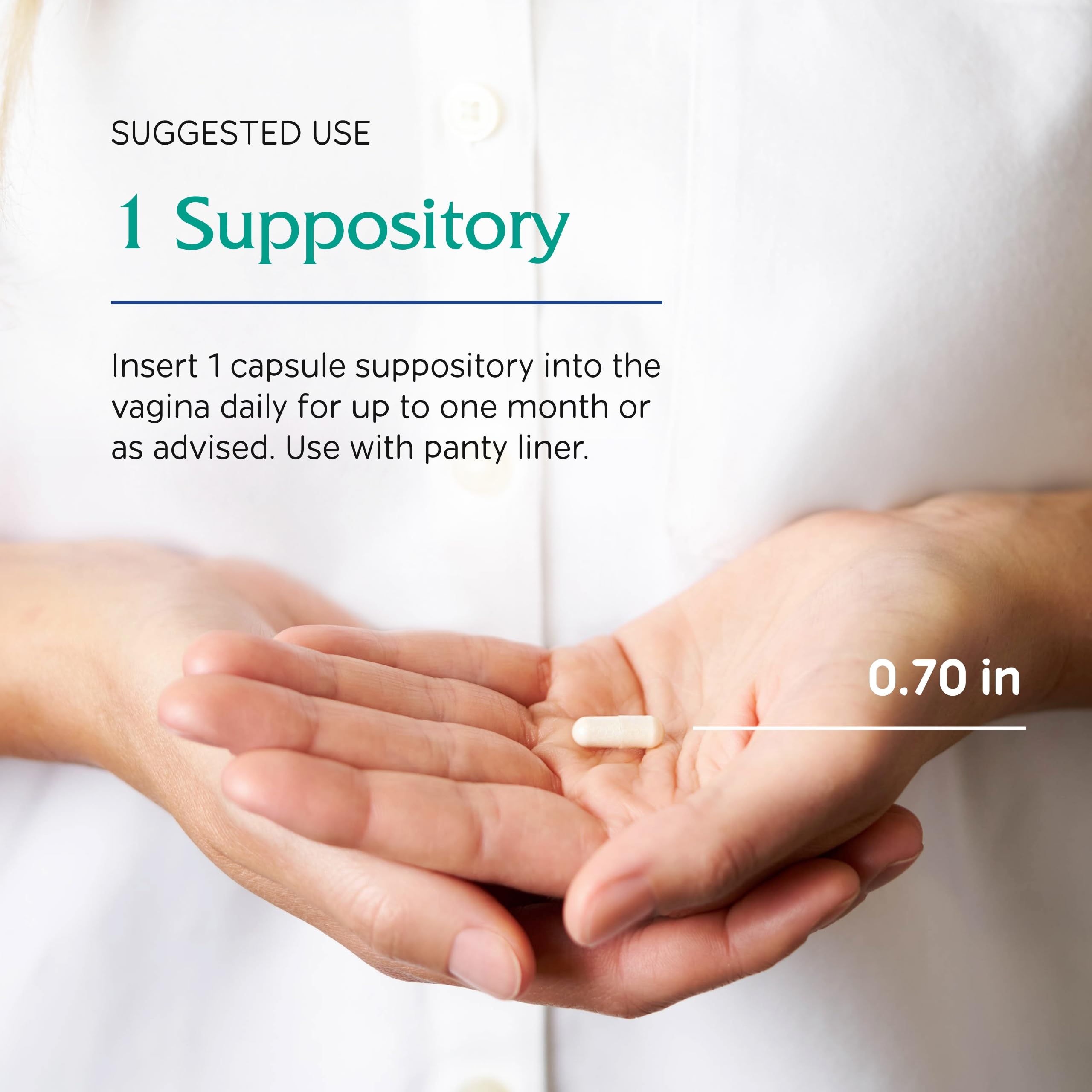 Vitanica V-Probiotics fridge storage icon indicating refrigeration