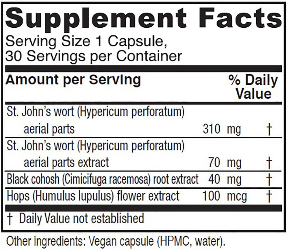 Side view of Vitanica Woman's Passage bottle highlighting capsule packaging.