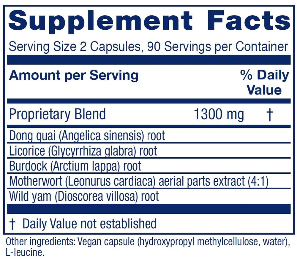 Vitanica Phase II capsules close-up for balanced comfort