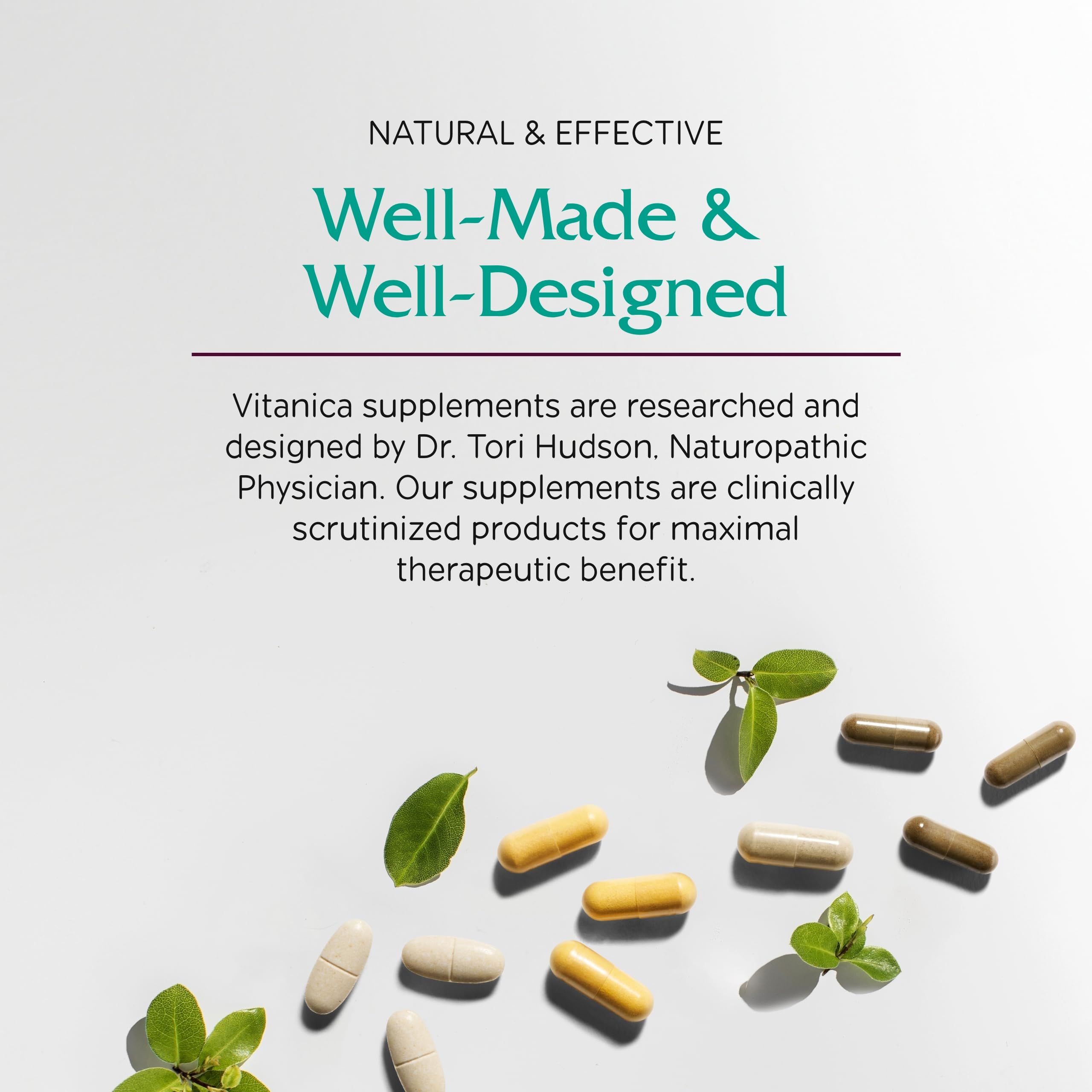 Vitanica Women's Phase II organic herbs blend emphasizing wild-crafted ingredients