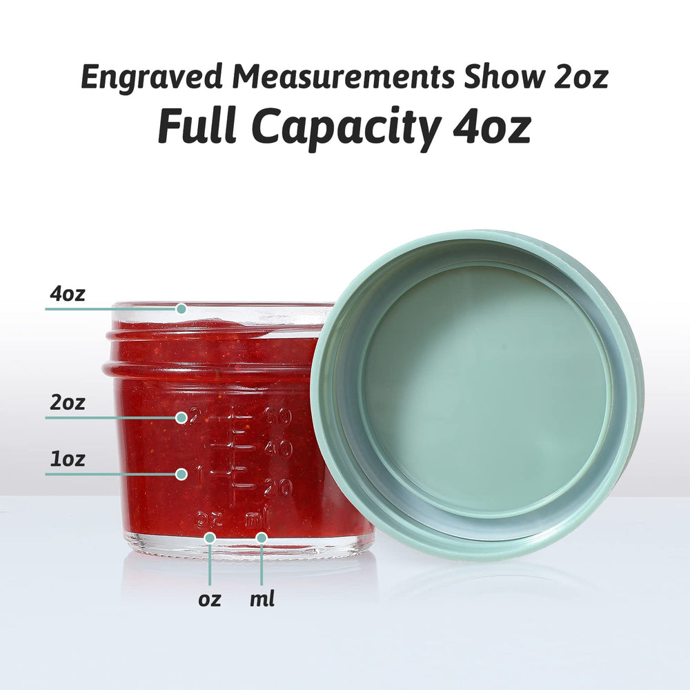 VITEVER microwave-safe jars with lids removed for quick reheating.