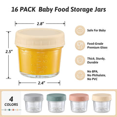 VITEVER plastic lid with silicone seal for airtight, leak-proof storage.