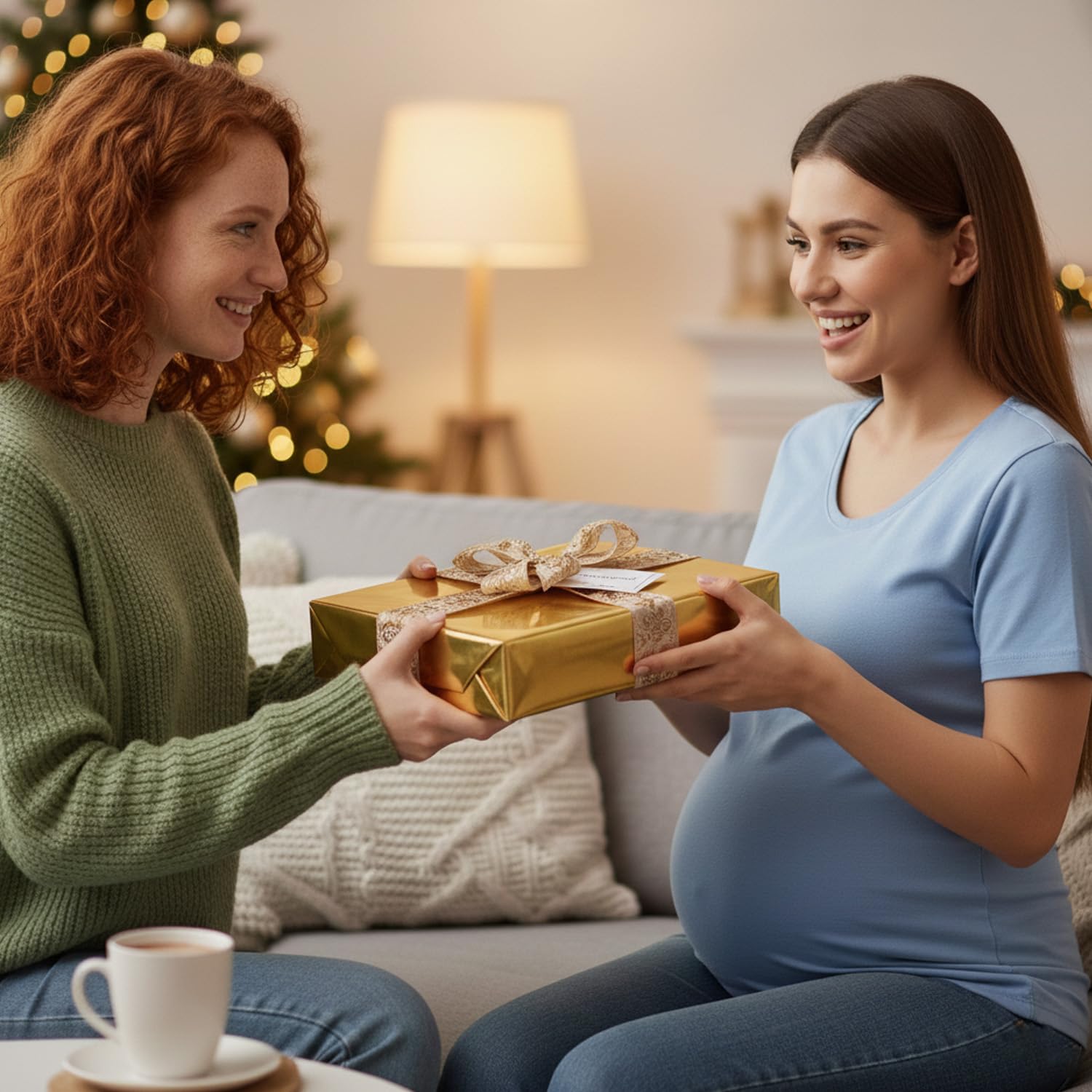 Vittqsuier gift-ready packaging makes a considerate baby shower keepsake.
