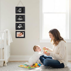 Vittqsuier sonogram frame interchangeable mats for milestones.