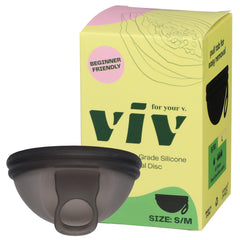 Viv for Your V disc with ring stem eases removal during workouts