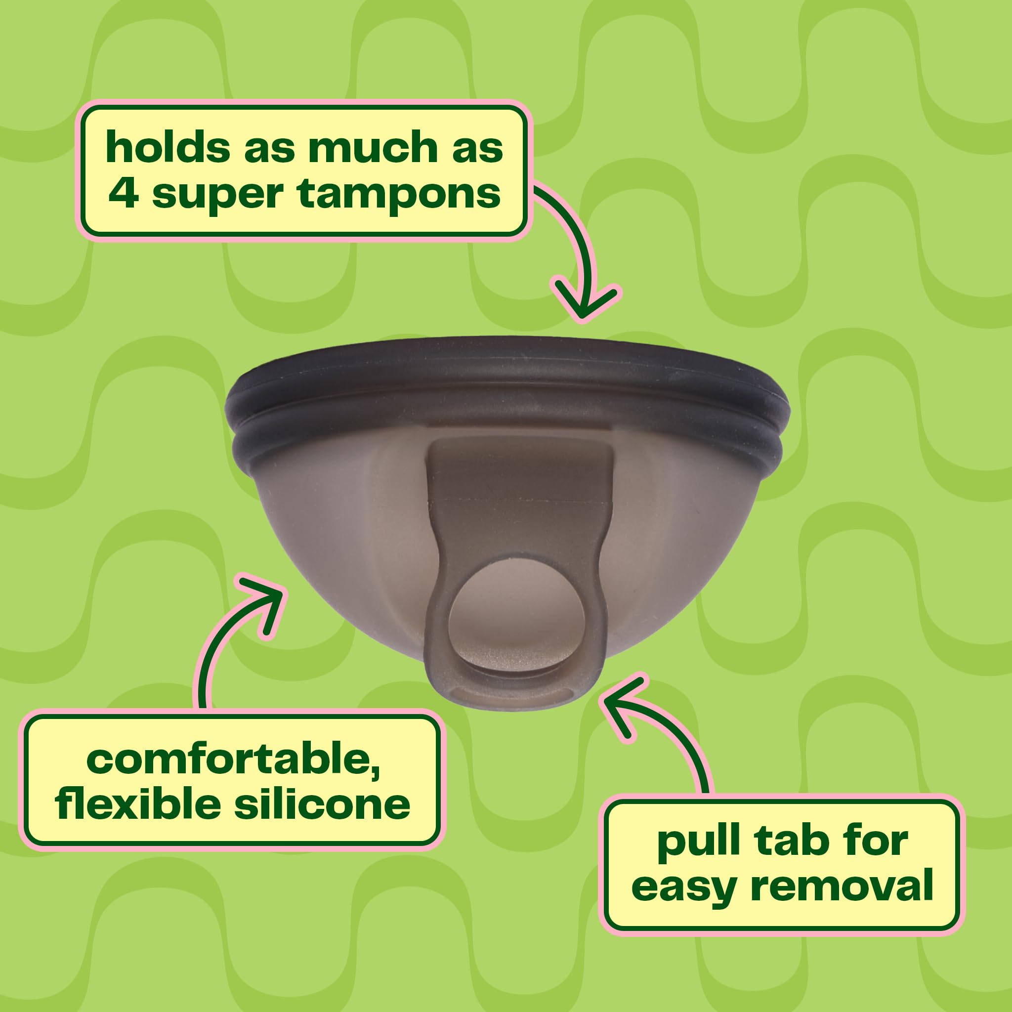 Viv for Your V disc uses soft medical-grade silicone for comfort