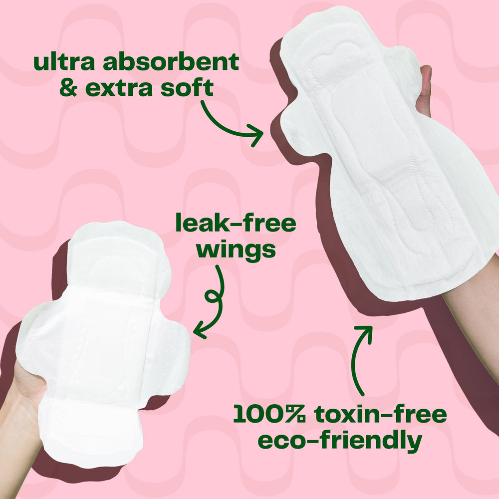 Viv for Your V eco packaging with sustainable wrappers for greener period care.