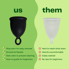 Leak-proof up to 12 hours ensures all-day protection.