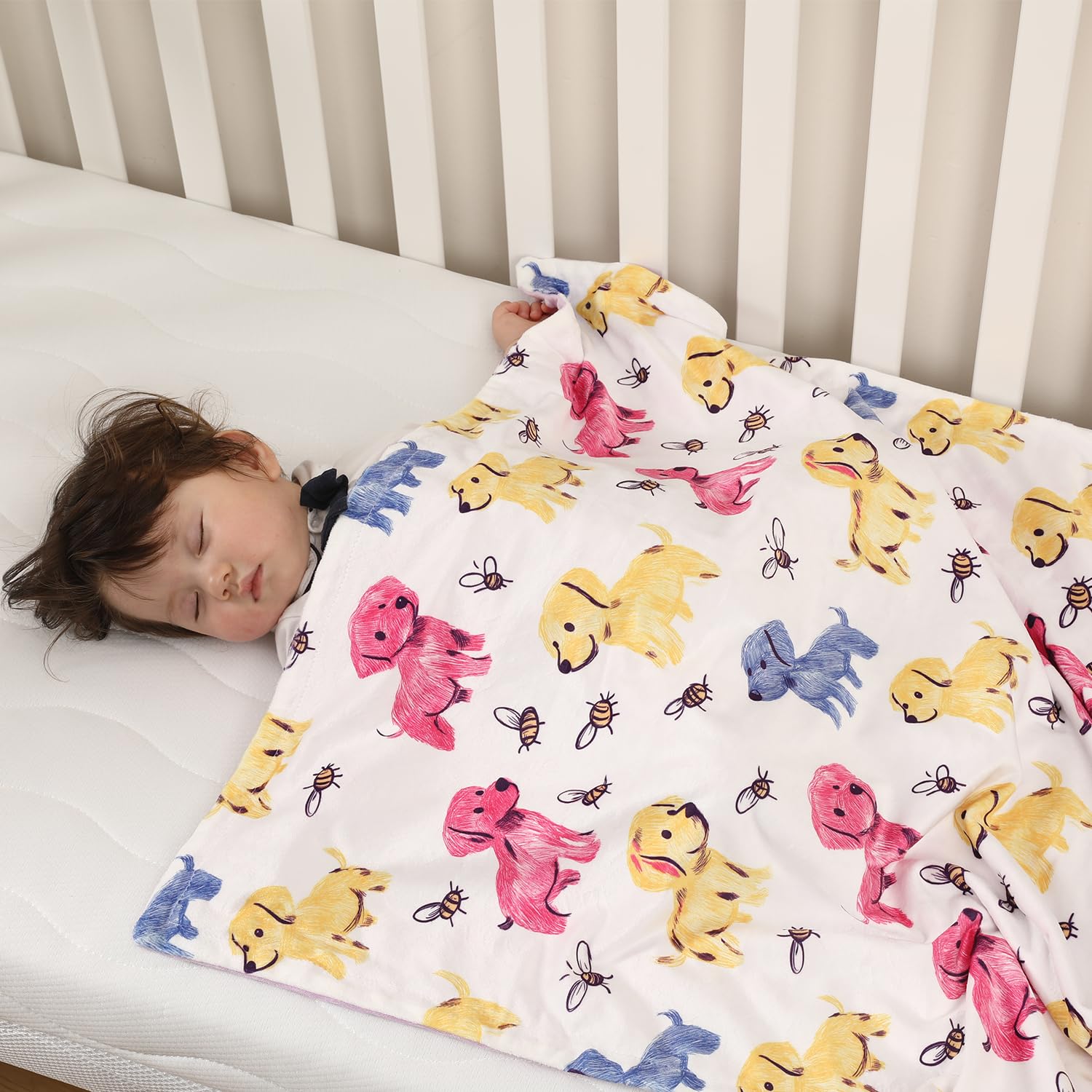 VivaCozy crib blanket 30x40 keeps infants snug and breathable