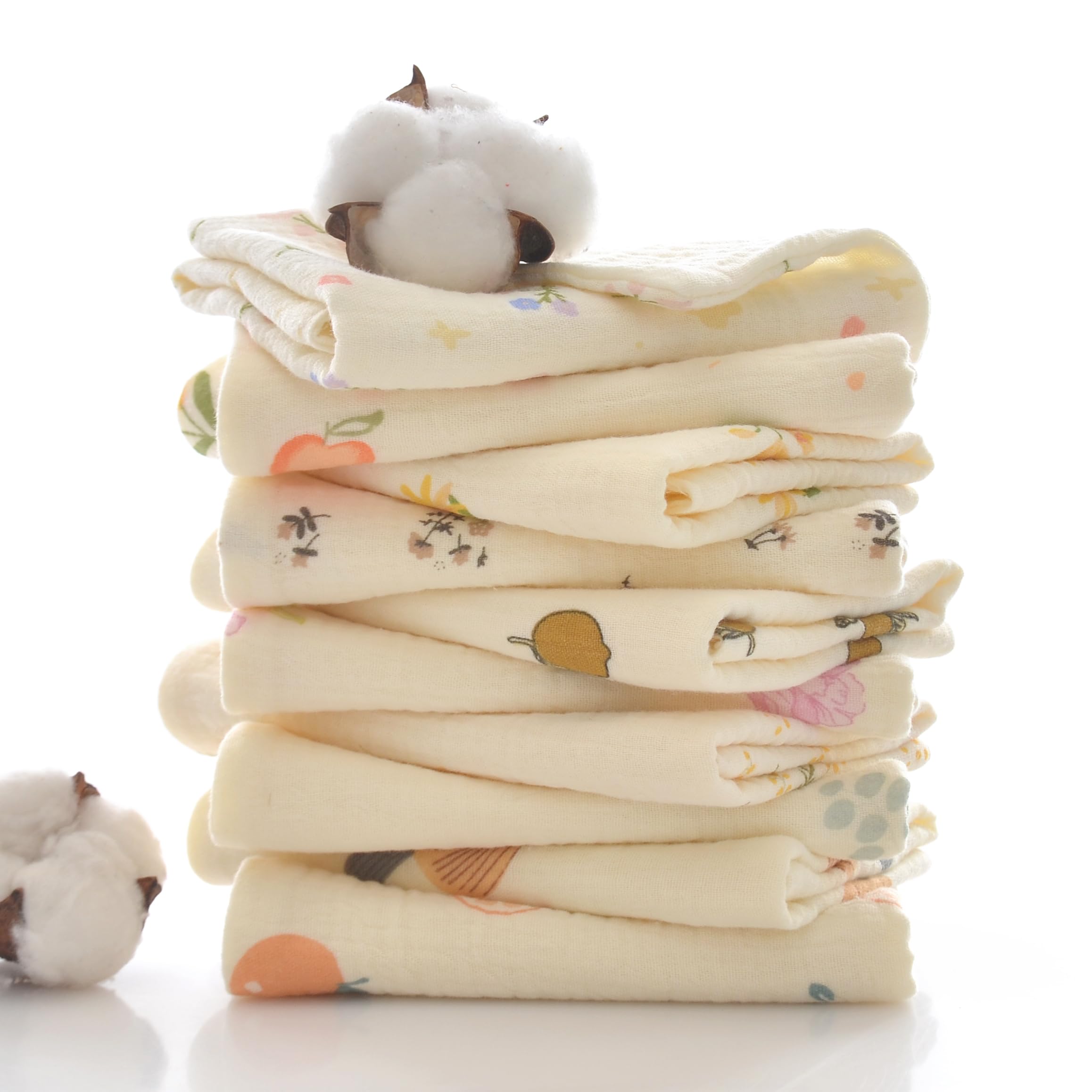 VIVANA gift-ready washcloths ideal for baby showers and registries