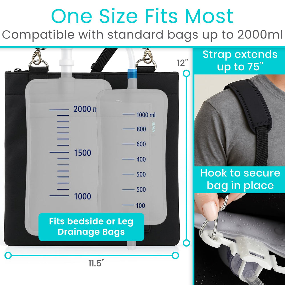 Vive bag holder compatible with walkers for outdoor use