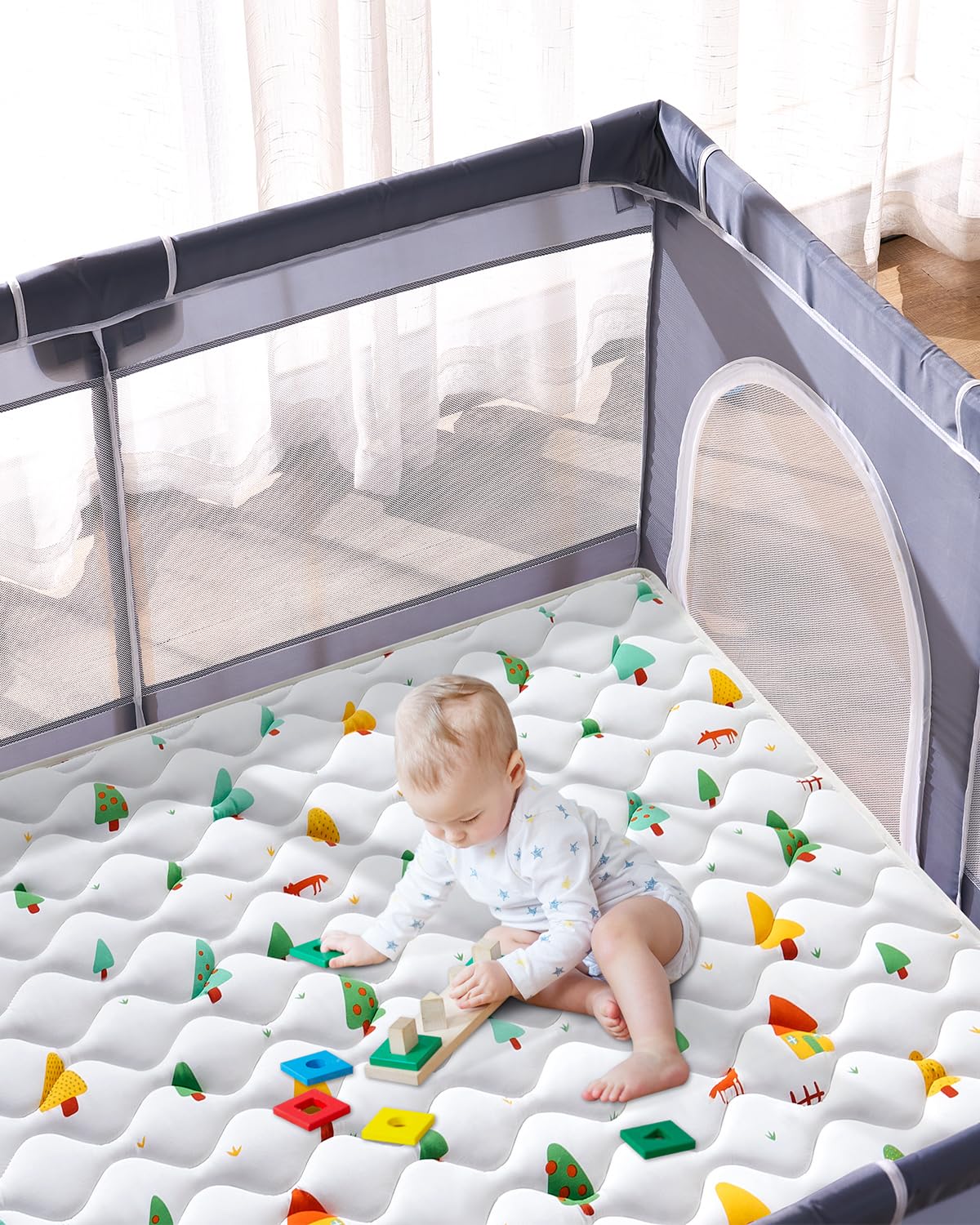 VividVibe BearPas machine-washable mat simplifies cleanup after spills.