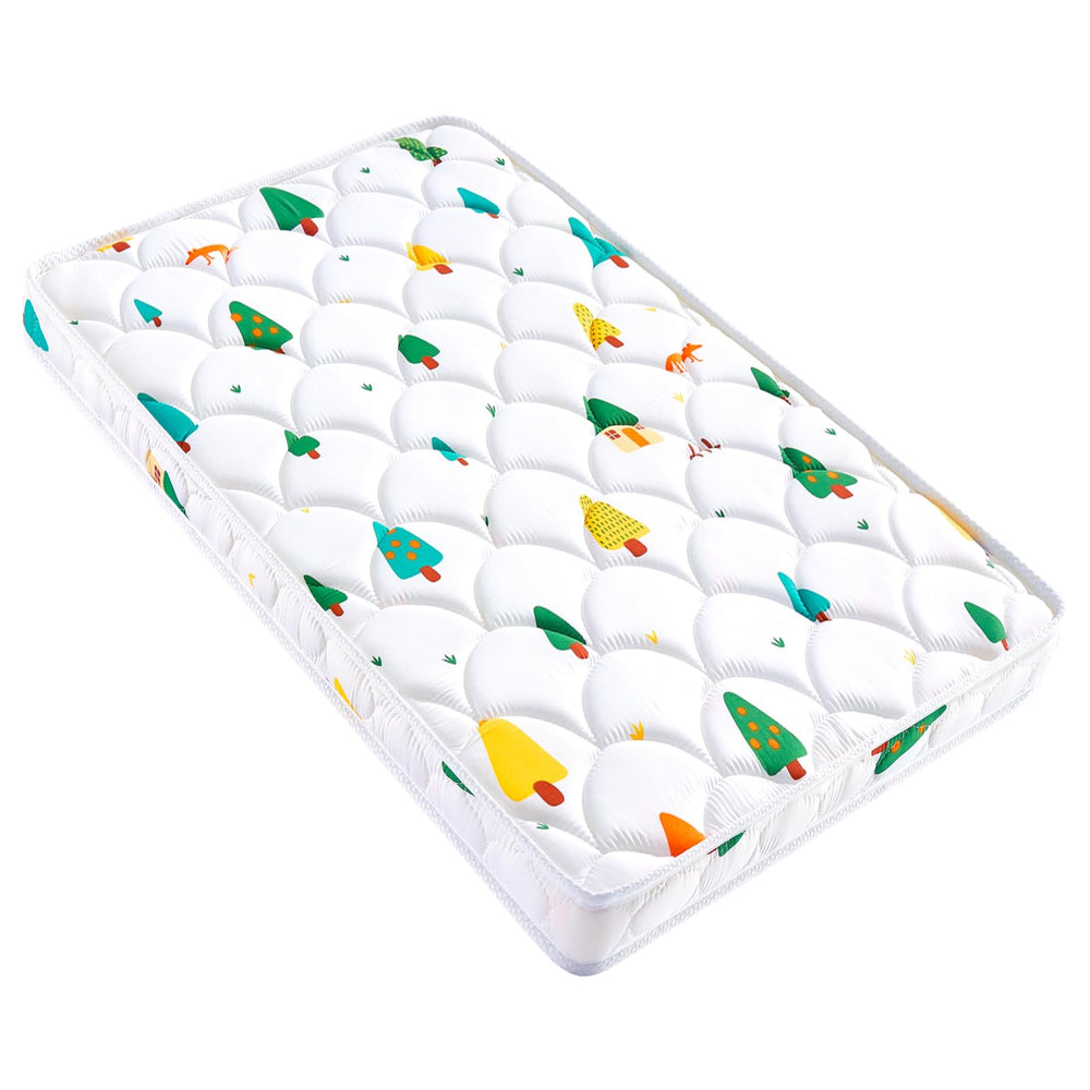 VIVIDVIBEBEARPAS baby bassinet mattress top view, 30x20 inches for small cribs.