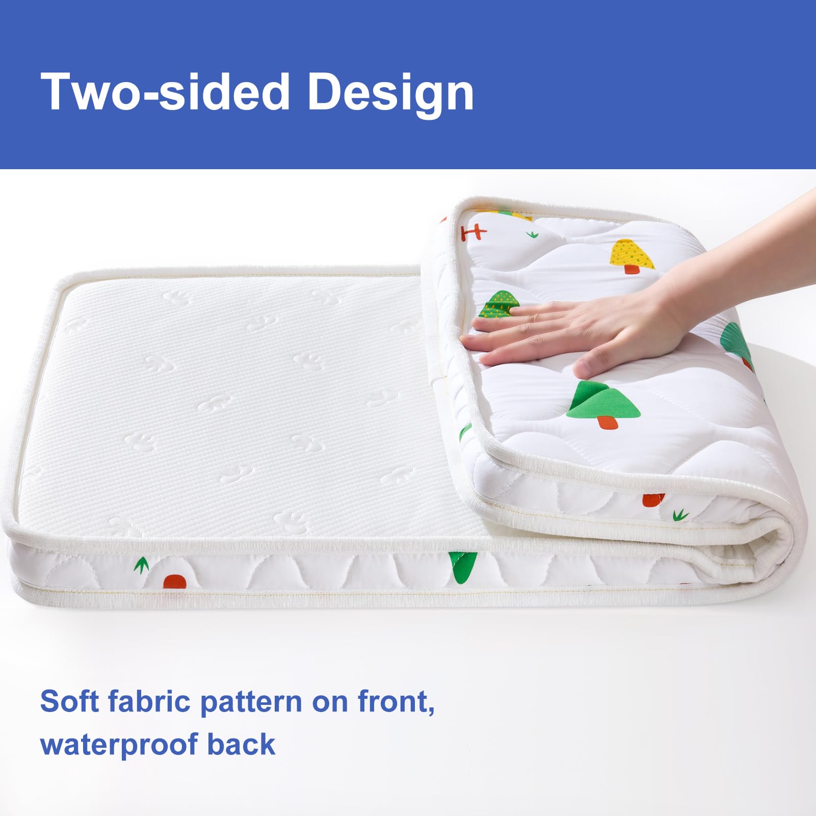 VIVIDVIBEBEARPAS rounded corners improve safety and stability