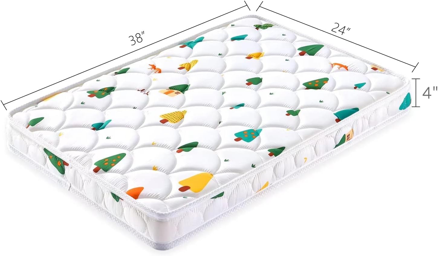 VIVIDVIBEBEARPAS 4-inch thickness provides firm support for babies