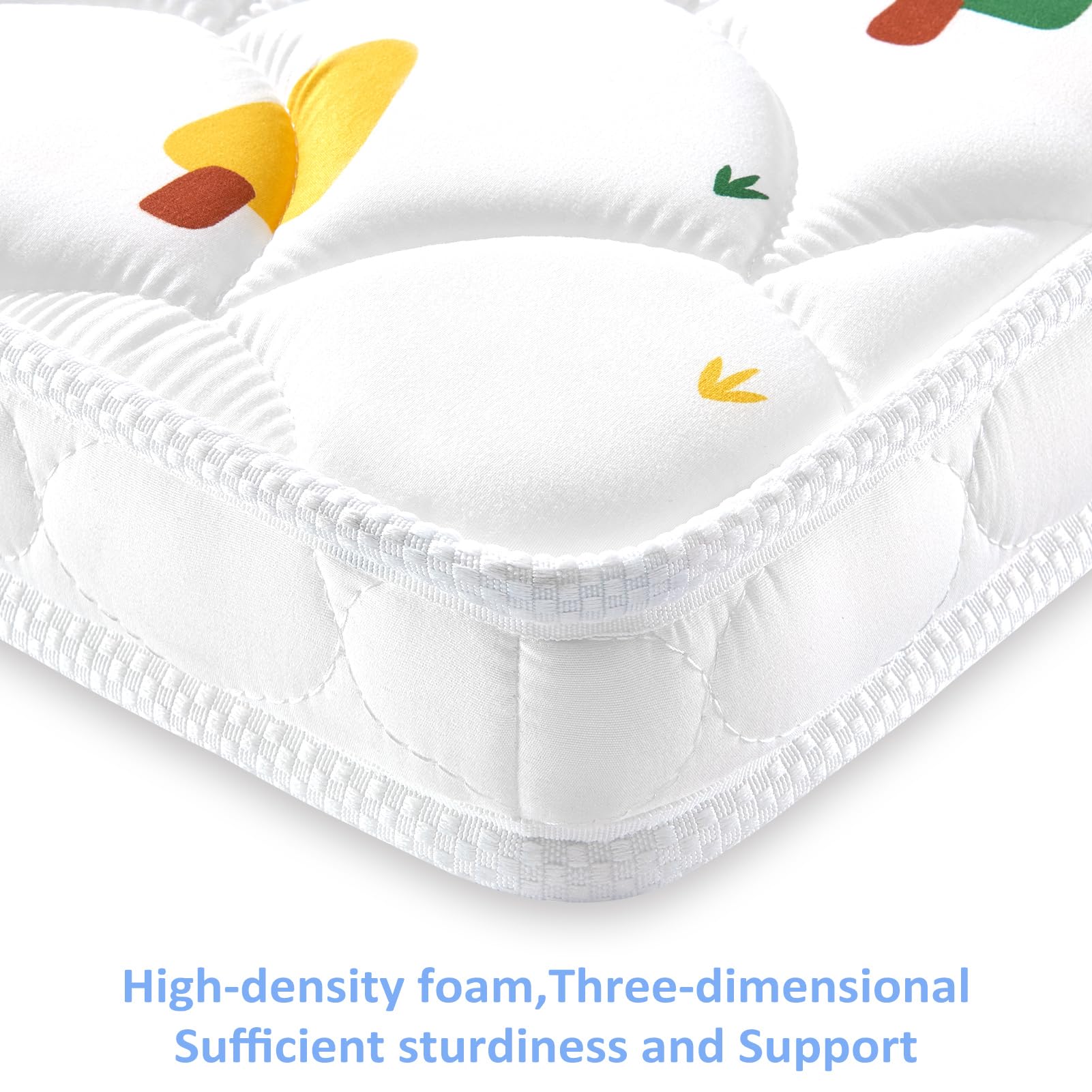 VIVIDVIBEBEARPAS noiseless design keeps nursery quiet during naps
