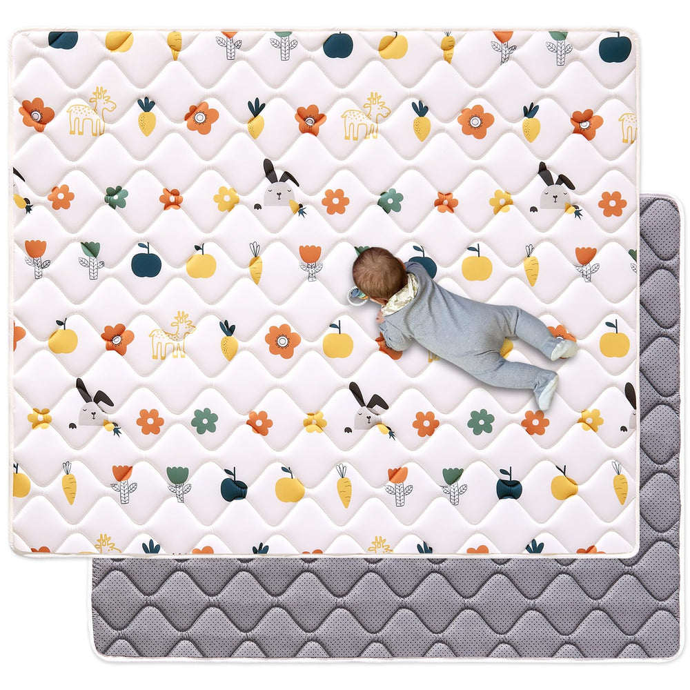 VIVIDVIBEBEARPAS odorless foam play mat 50x50 for safe infant floor play.
