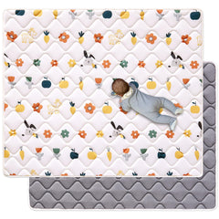VIVIDVIBEBEARPAS odorless foam play mat 50x50 for safe infant floor play.