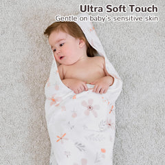 Viviland absorbent towel in action dries quickly after bath