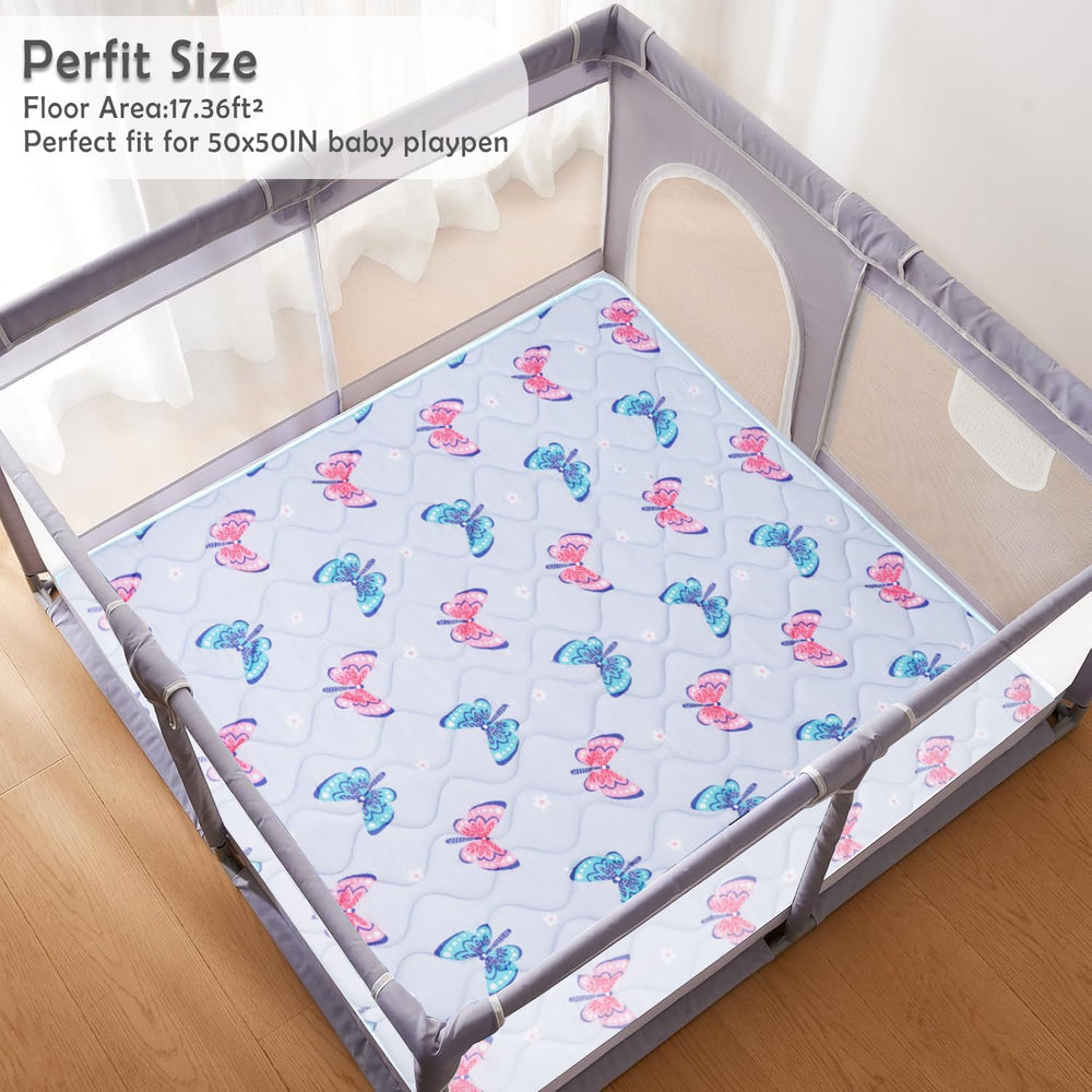 Viviland Baby Play Mat soft cushioning enhances comfort during tummy time