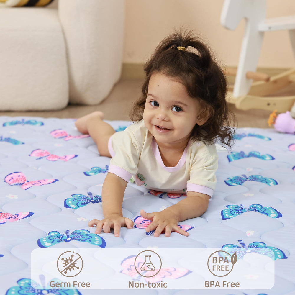 Viviland Baby Play Mat 50x50 provides large open play area