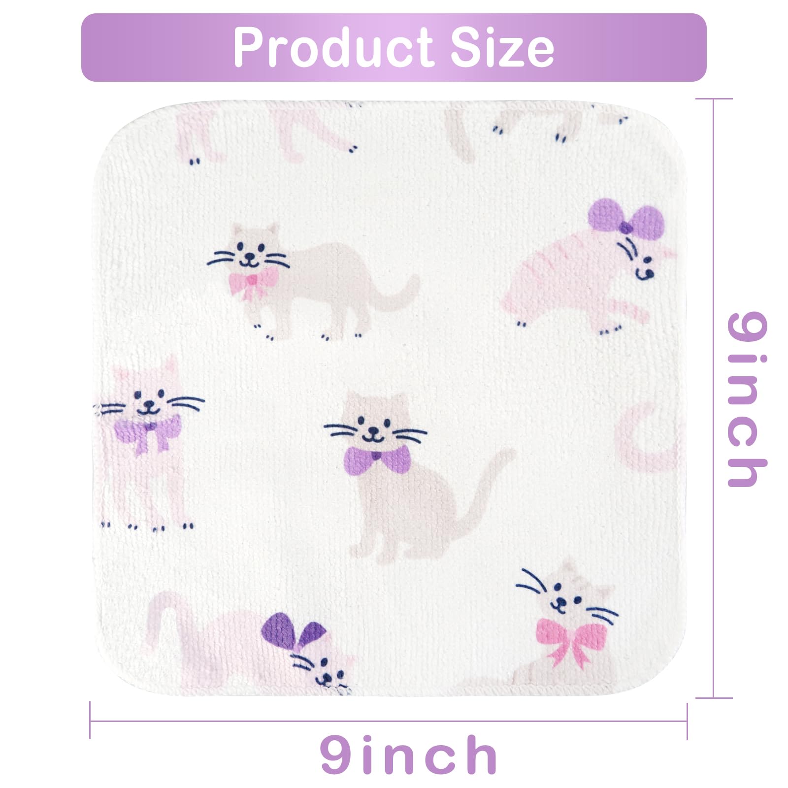 Viviland washcloth closeup of soft rayon fibers ideal for delicate newborn skin