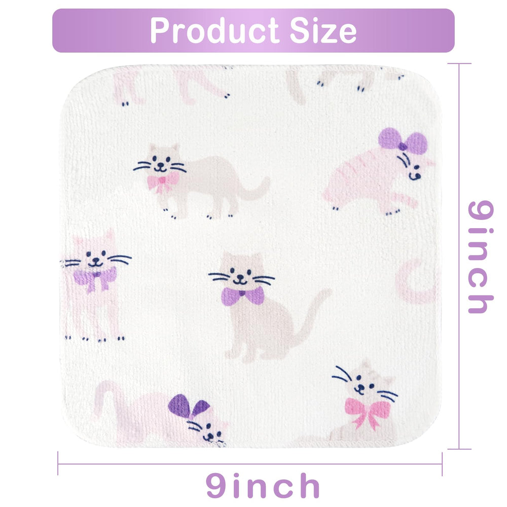 Viviland washcloth closeup of soft rayon fibers ideal for delicate newborn skin