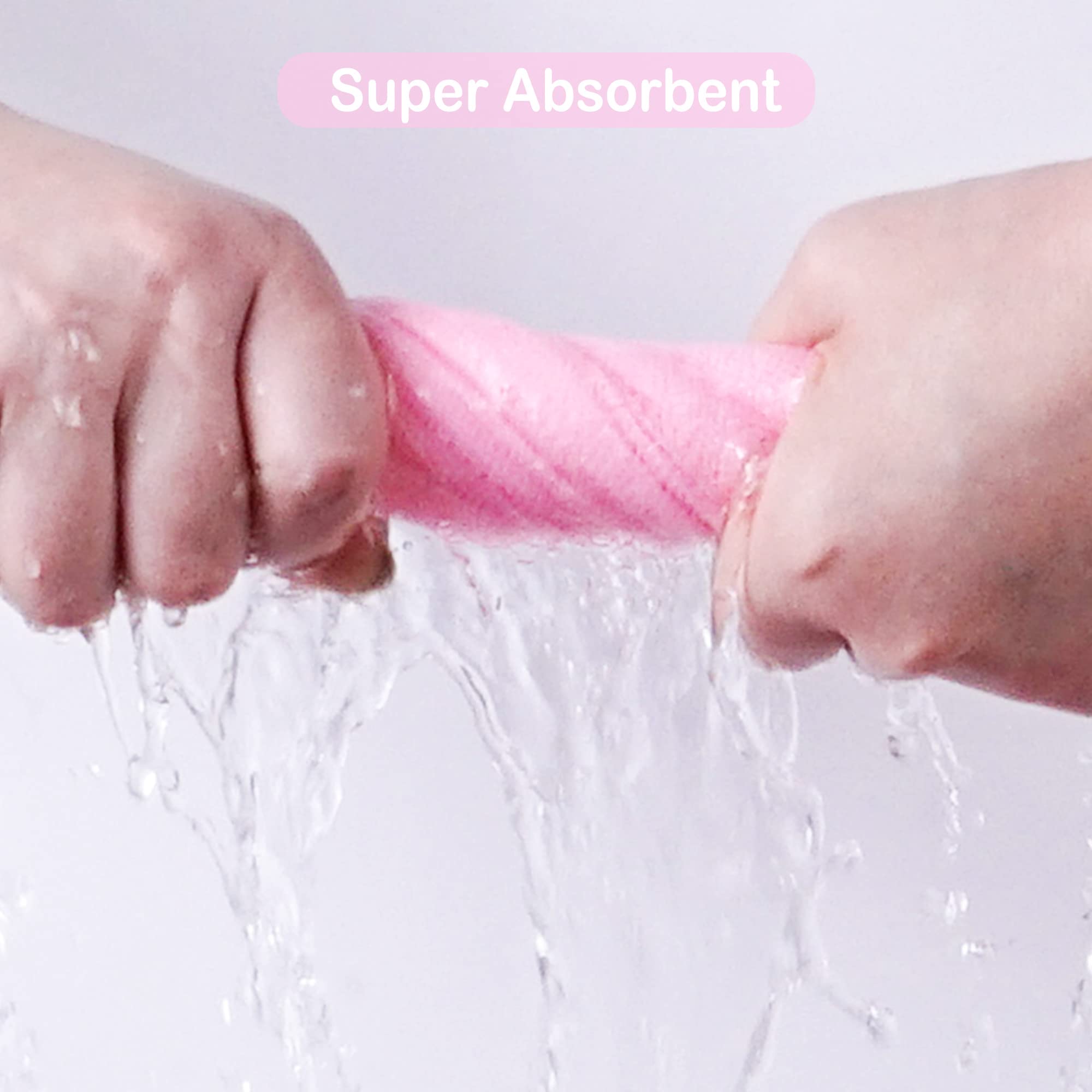 Viviland baby towels used as face towels for gentle cleansing