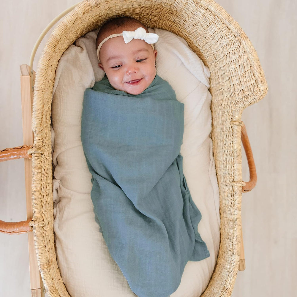 Viviland deer swaddle blanket gift-ready for new parents.