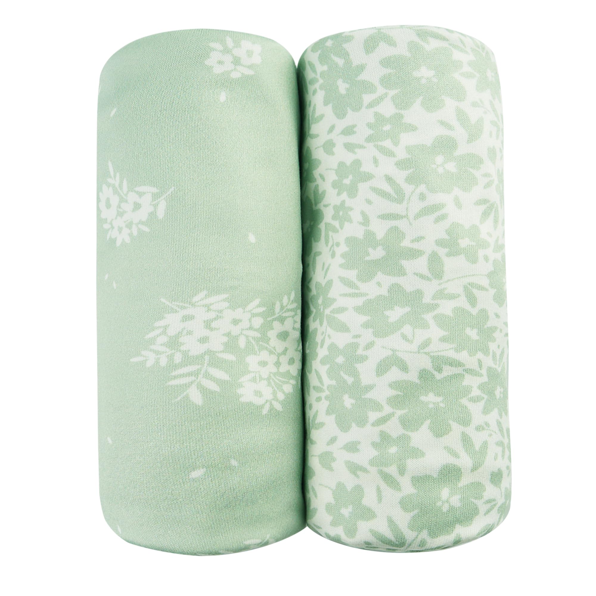 Viviland Jersey Swaddle Blanket shows soft stretchy fabric for cozy newborn snugness.