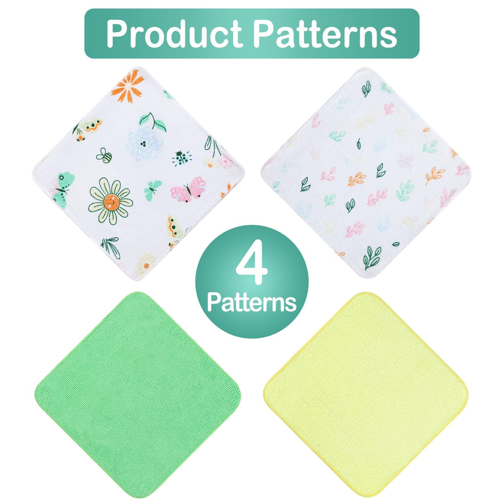 Viviland multi-use washcloths for bath, wipes, and makeup removal
