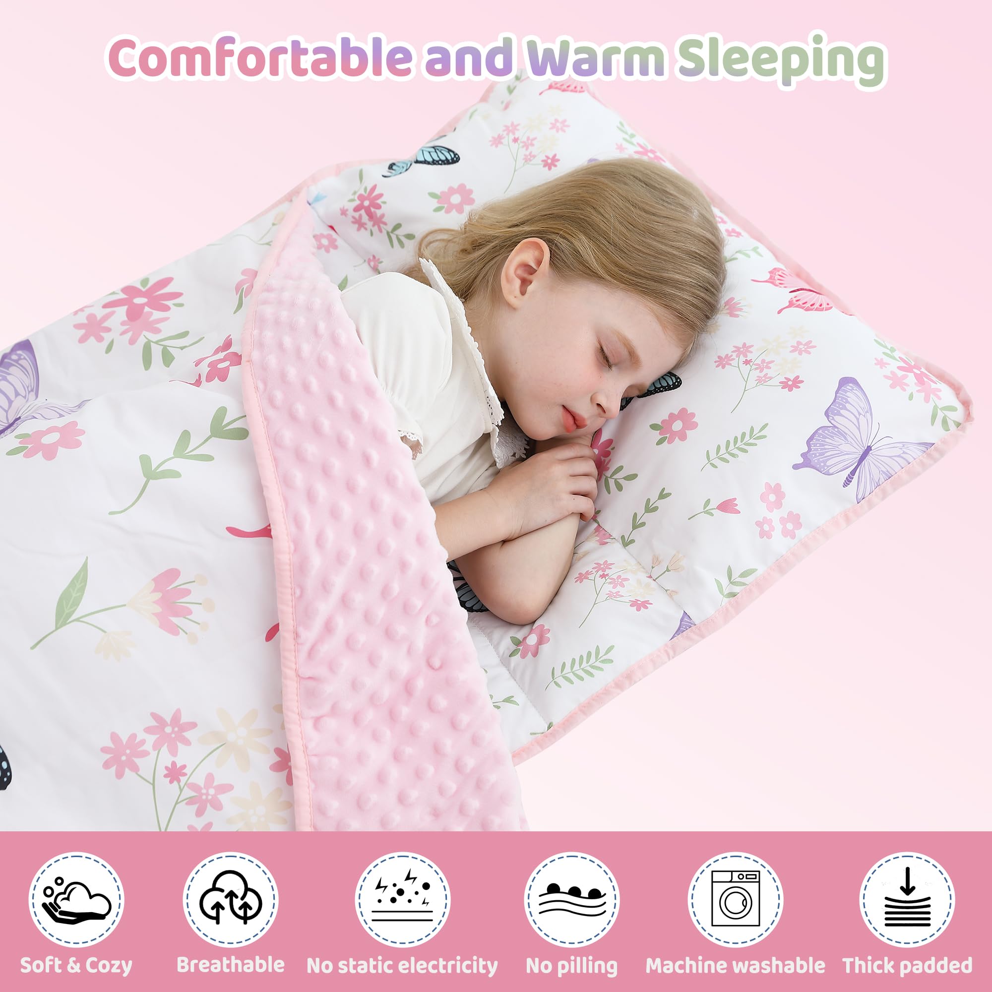 Viviland nap mat size 50x20 for growing toddlers.