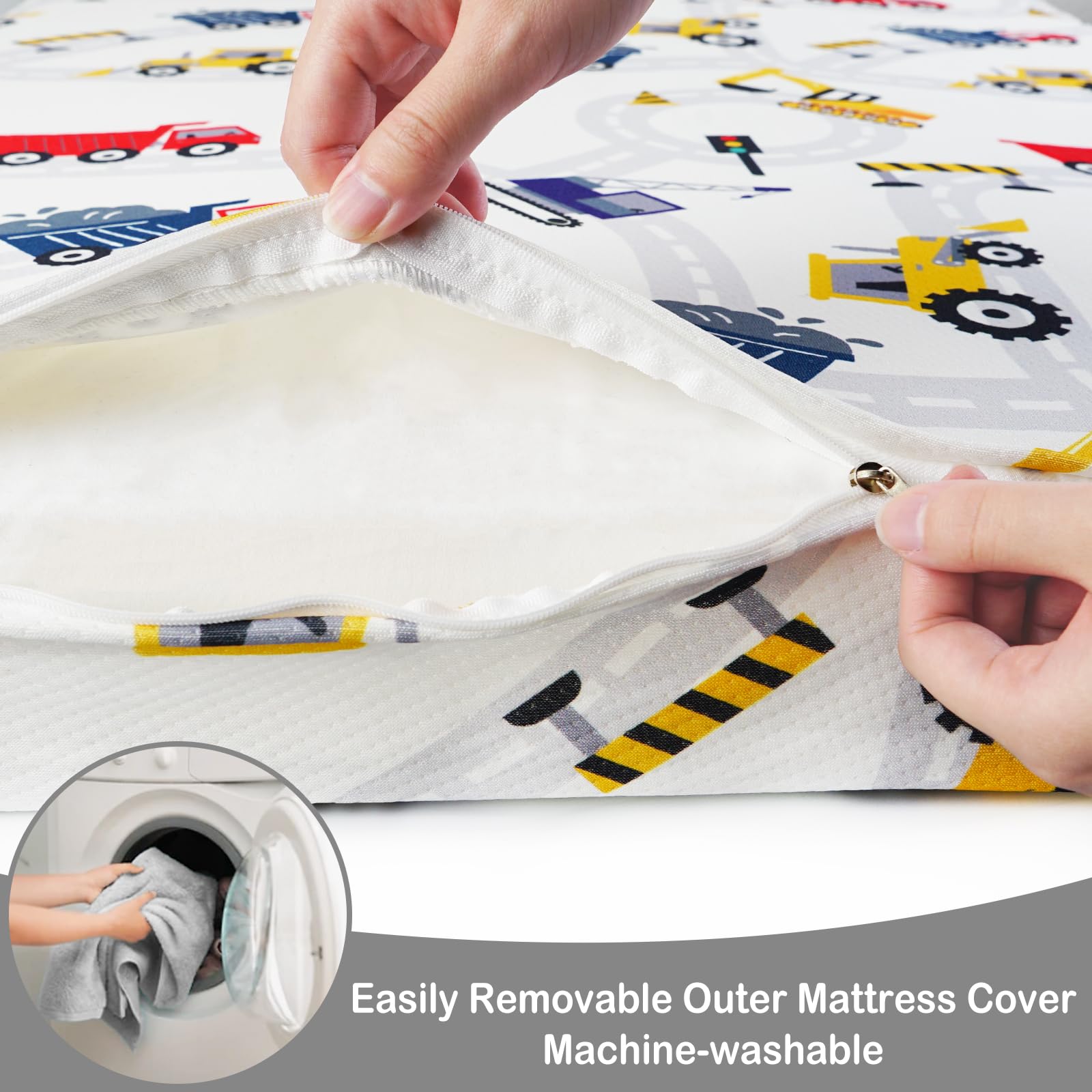 Viviland Pack n Play mattress odorless material for fresh sleep