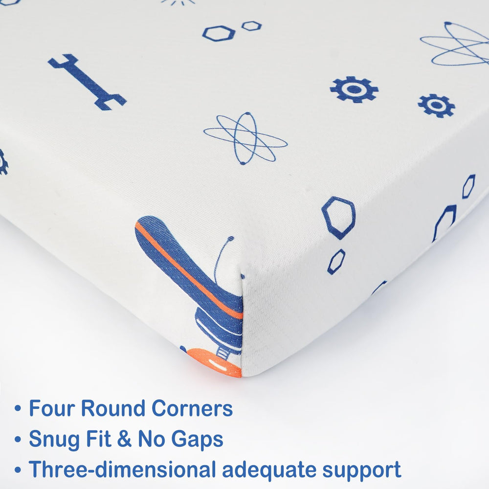 Waterproof outer cover on the Viviland mattress for easy cleaning.