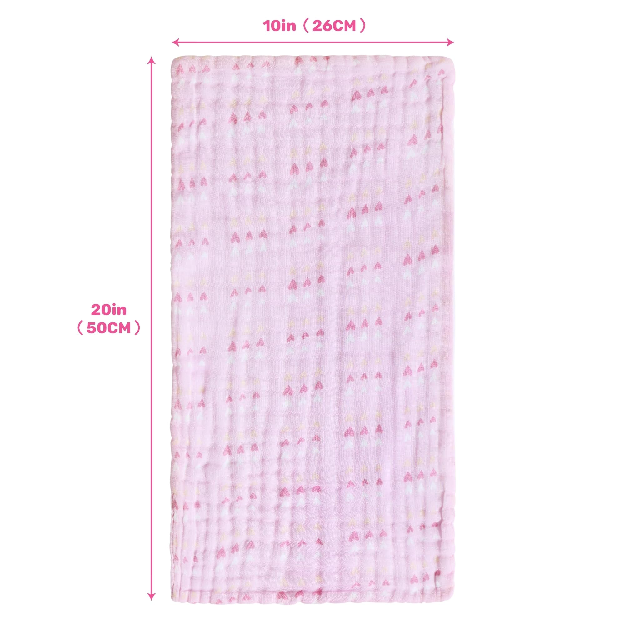 Viviland pink flowers pattern adds charm while staying gentle on delicate skin.