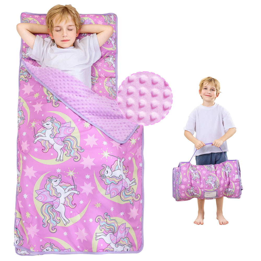 Viviland unicorn magic nap mat with comforting pattern for naps