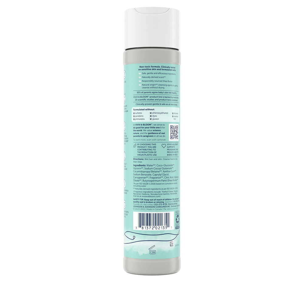 Vivvi & Bloom dye-free and sulfate-free formula on product label