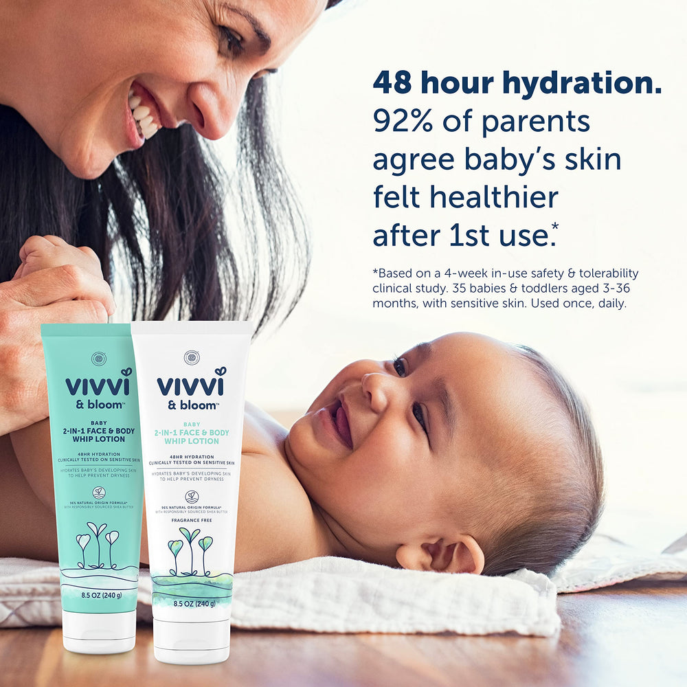 EWG-verified label on Vivvi & Bloom packaging