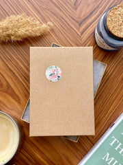 VIY Personal Card minimalist necklace with interlocking circles for daily wear.