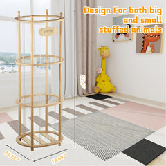 Viyuse organizer in playroom demonstrates compact tall design saving floor space