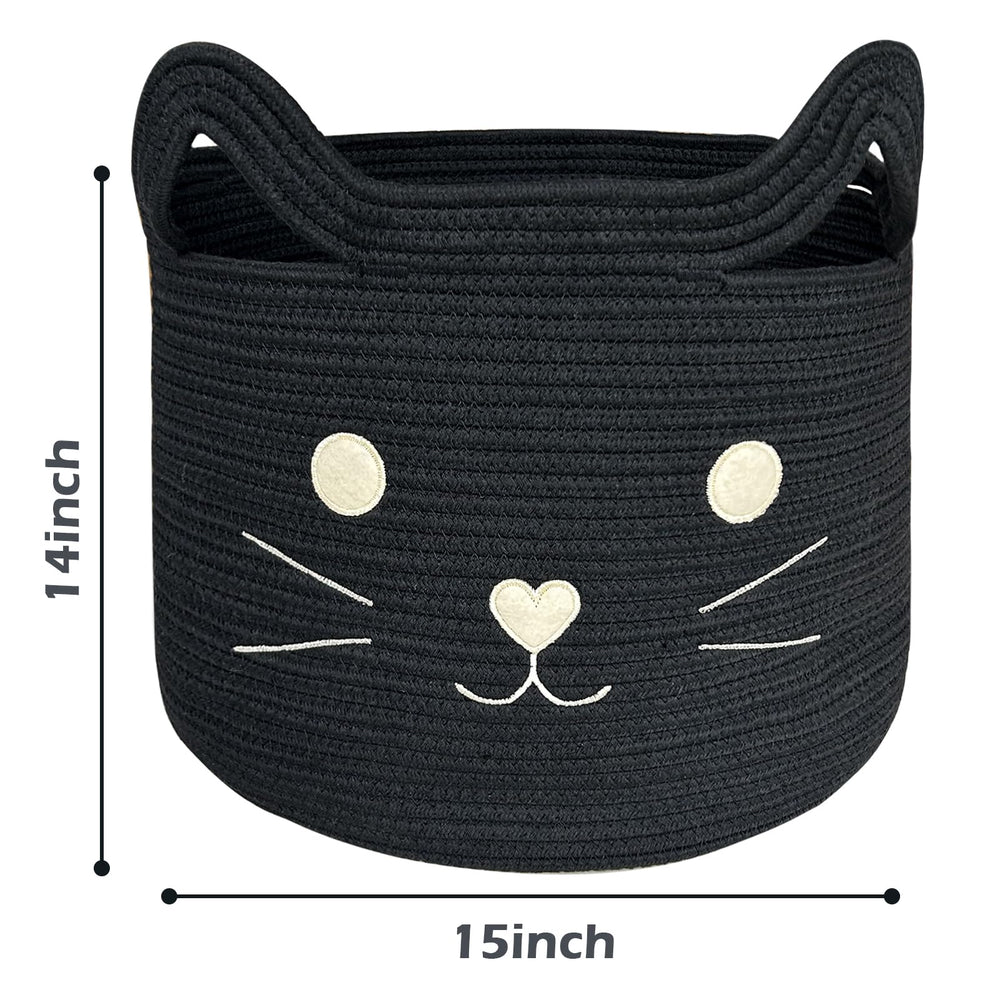 VK VK·LIVING large cat basket side handles for quick transport