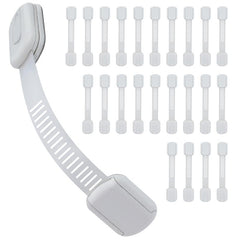 Vkania child proof cabinet locks with 3M adhesive secure cabinets and setup