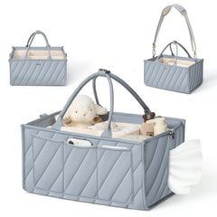 VKSAO diaper caddy organizer with shoulder strap for on-the-go care