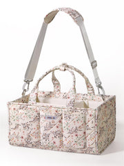 VKSAO diaper caddy mounted on stroller hooks for quick access