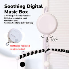 Vlokup mobile volume control lets you adjust sound for naps and nights.