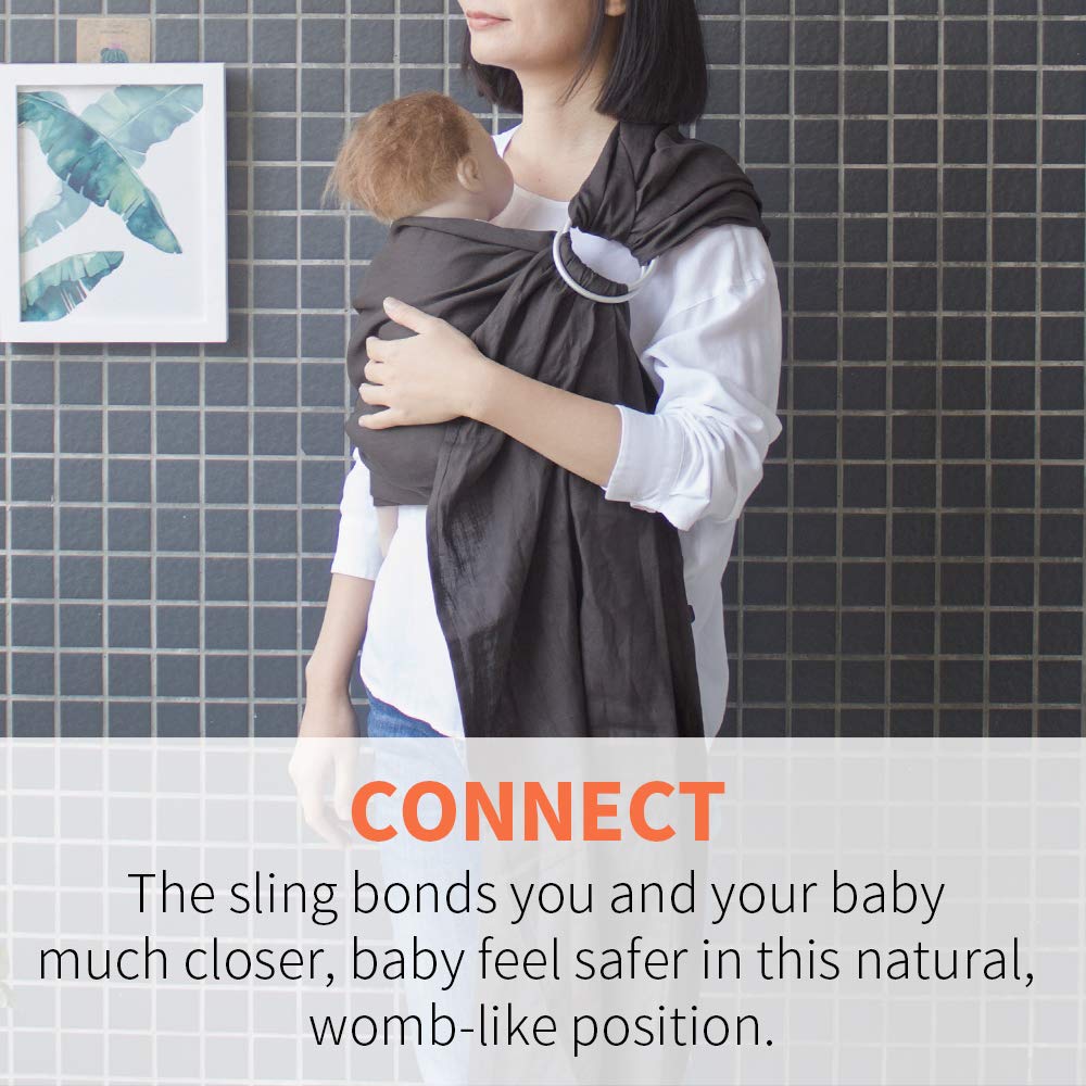 Vlokup Ring Sling aluminum rings in use showing smooth adjustment