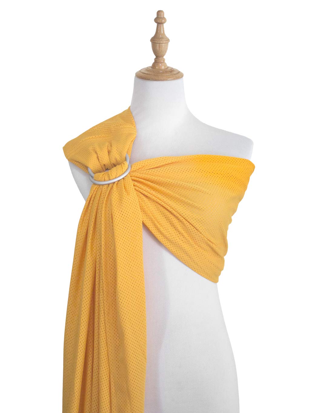 Vlokup Baby Water Ring Sling Carrier in water use showing secure comfort.