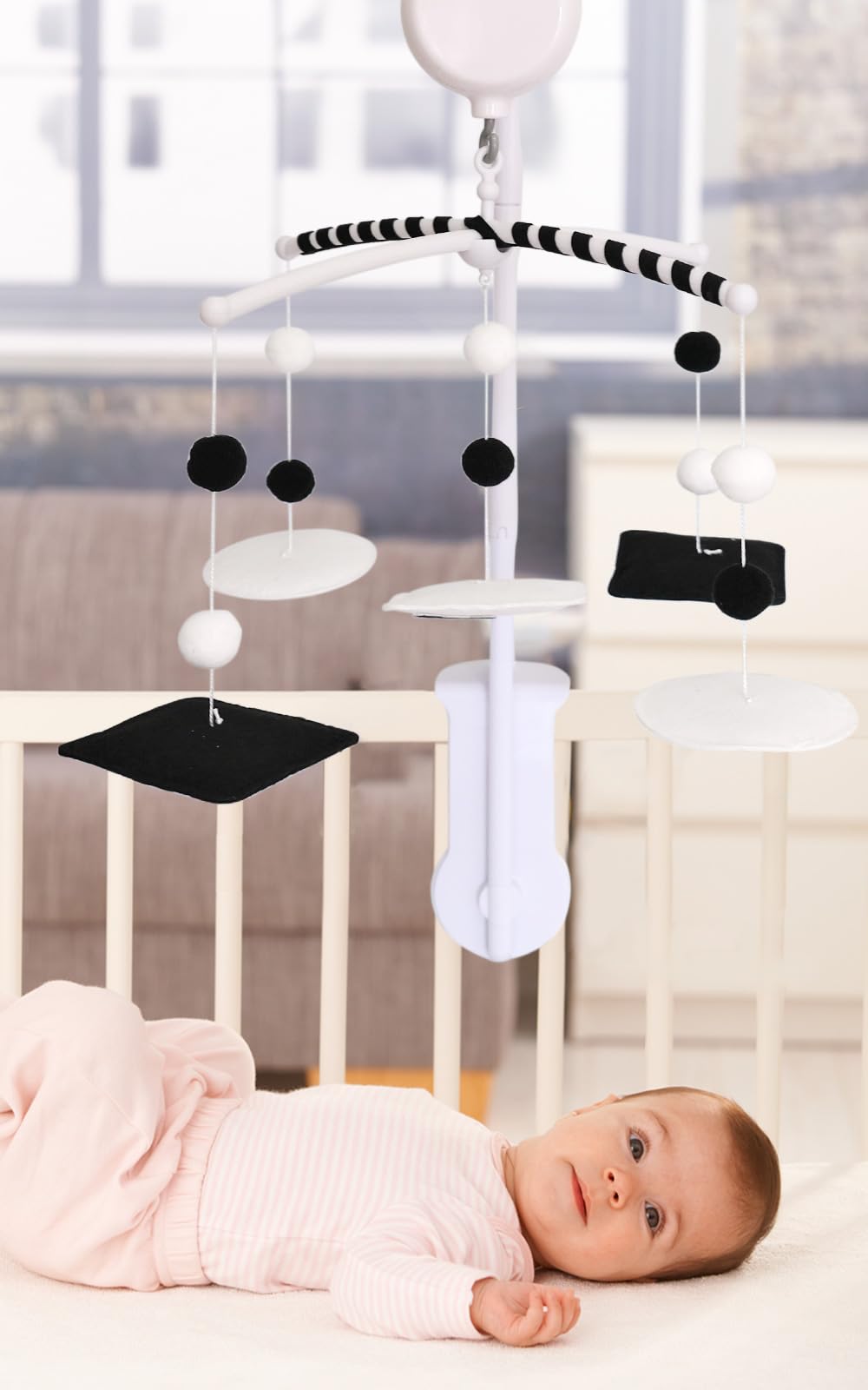 Vlokup Montessori Mobile makes a thoughtful nursery gift for new parents
