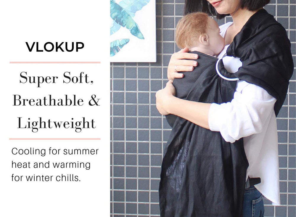 Vlokup ring sling compact and travel-ready for errands